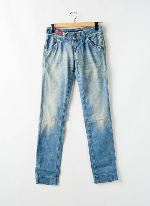 Jeans coupe slim bleu MISS SIXTY pour femme