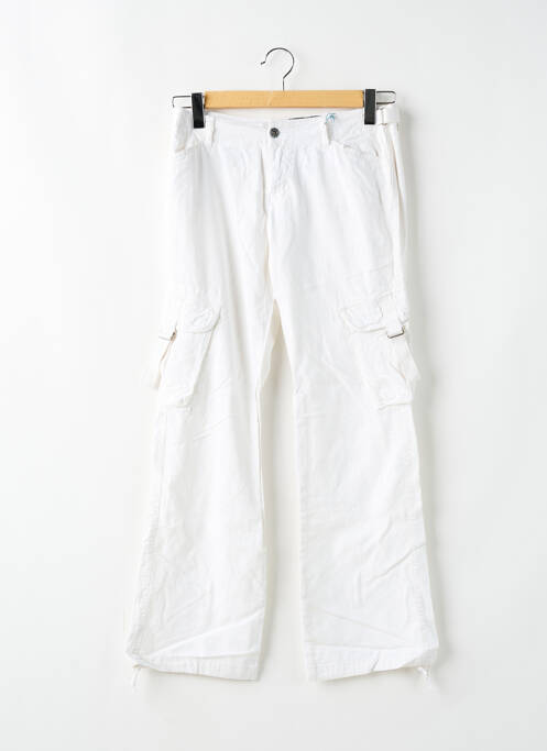 Pantalon flare blanc RWD pour femme