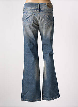 Jean coupe flare stretch taille basse bleu DDP femme