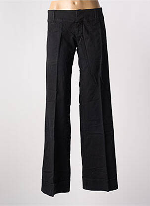 Jean coupe flare taille basse taille basse noir BEYOUK femme