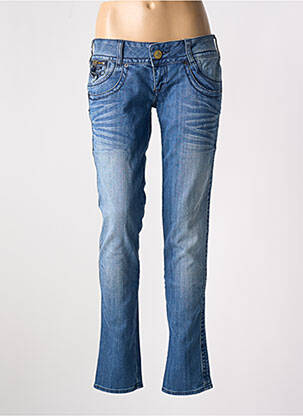 Jeans coupe slim taille basse taille basse bleu LOIS femme