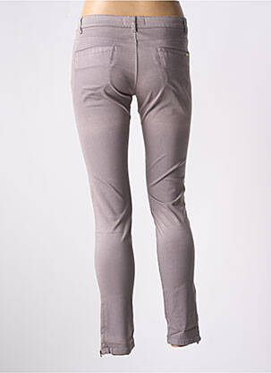 Jeans skinny stretch taille basse gris SUD EXPRESS femme