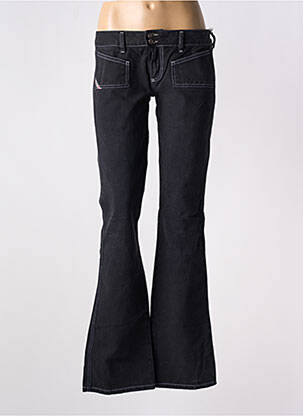 Jean coupe flare poches noir DIESEL fille