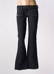Jean coupe flare poches noir DIESEL fille