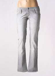 Jeans coupe slim taille basse taille basse gris DIESEL femme