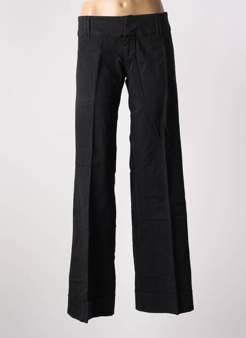 Jean coupe flare taille basse taille basse noir BE YOU K femme