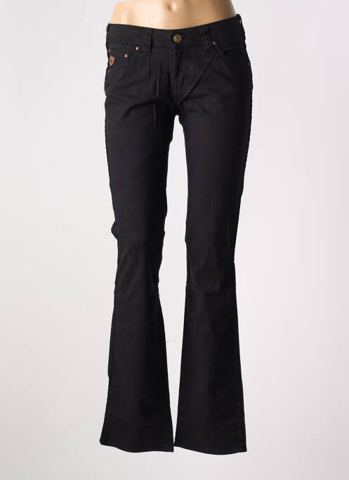 Jeans bootcut poches taille basse noir LOIS femme