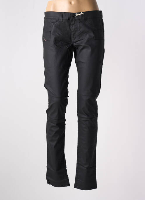 Jeans coupe slim taille basse taille basse noir DIESEL femme