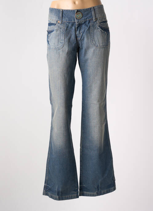 Jean coupe flare bleu DDP pour femme