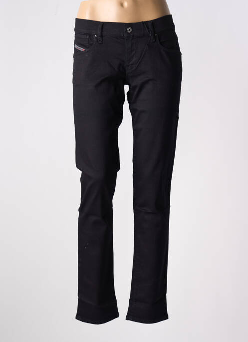 Jeans coupe slim noir DIESEL pour femme