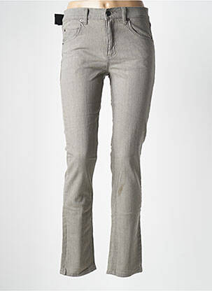 Jeans coupe slim stretch taille normale gris CHEAP MONDAY femme
