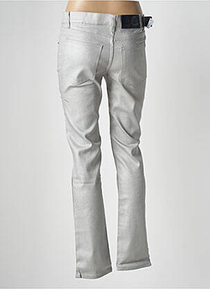 Jeans coupe slim stretch taille normale argent CHEAP MONDAY femme