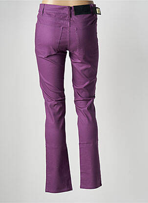 Pantalon slim stretch taille normale violet CHEAP MONDAY femme