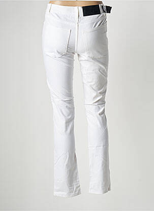 Pantalon slim tissage popeline taille normale blanc CHEAP MONDAY femme