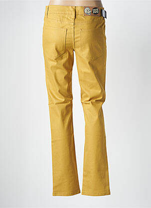 Pantalon slim stretch taille normale jaune CHEAP MONDAY femme