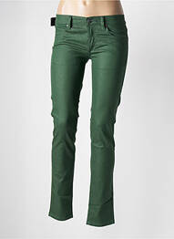 Pantalon slim stretch taille normale vert CHEAP MONDAY femme