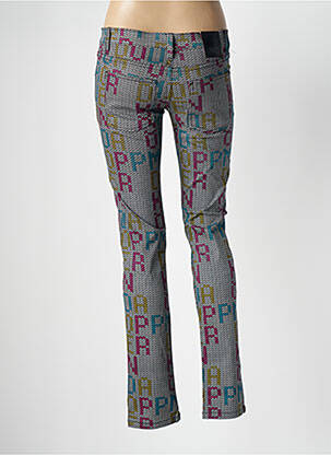 Pantalon slim tissage popeline taille normale noir CHEAP MONDAY femme