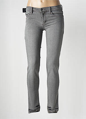 Jeans coupe slim taille basse taille basse gris CHEAP MONDAY femme
