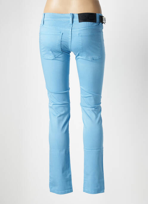 Pantalon slim taille basse taille basse bleu CHEAP MONDAY femme