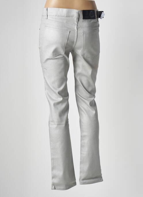 Jeans coupe slim argent CHEAP MONDAY pour femme