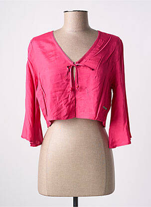 Veste casual rose AGATHE & LOUISE femme