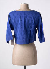 Boléro bleu AGATHE & LOUISE pour femme seconde vue