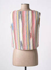 Gilet sans manche beige AGATHE & LOUISE pour femme seconde vue