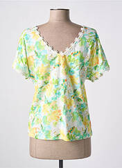T-shirt vert AGATHE & LOUISE pour femme seconde vue