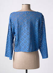 Veste casual bleu AGATHE & LOUISE pour femme seconde vue