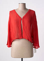 Veste casual rouge AGATHE & LOUISE pour femme seconde vue