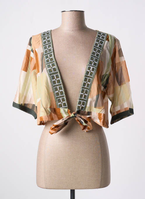 Blouse beige L'ATELIER D'ANNA pour femme