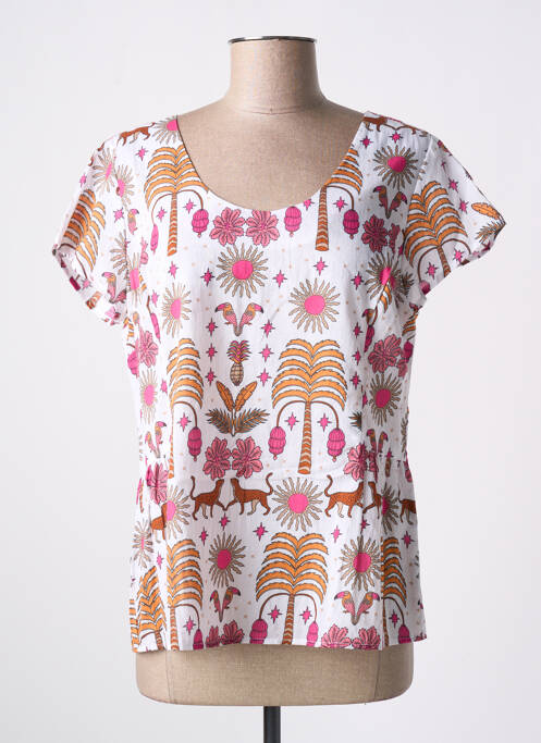 Blouse blanc AGATHE & LOUISE pour femme