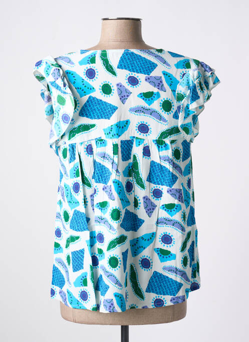 Blouse bleu AGATHE & LOUISE pour femme