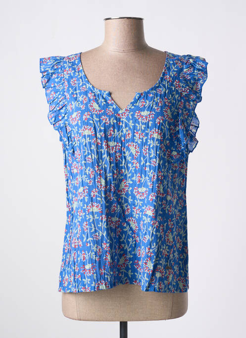 Blouse bleu AGATHE & LOUISE pour femme