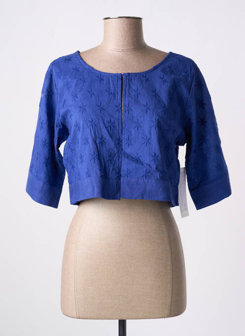 Boléro bleu AGATHE & LOUISE pour femme