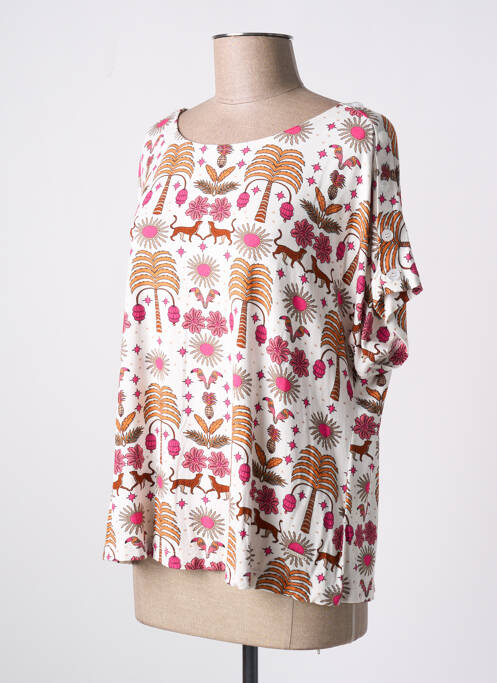 Top blanc AGATHE & LOUISE pour femme