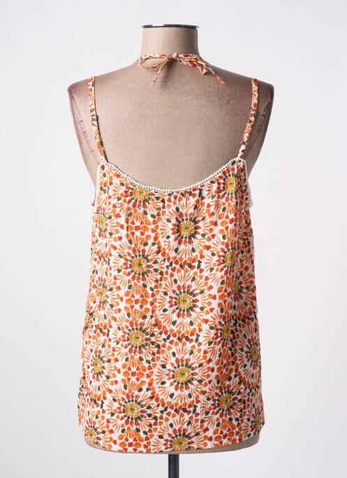Top orange AGATHE & LOUISE pour femme