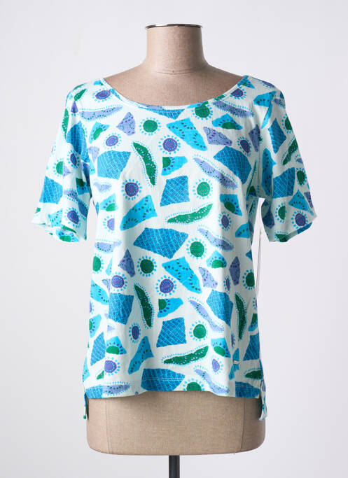 T-shirt bleu AGATHE & LOUISE pour femme