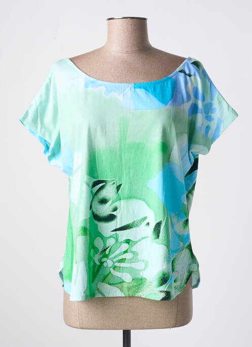 T-shirt vert AGATHE & LOUISE pour femme
