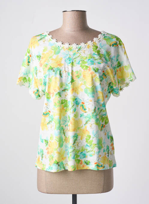 T-shirt vert AGATHE & LOUISE pour femme