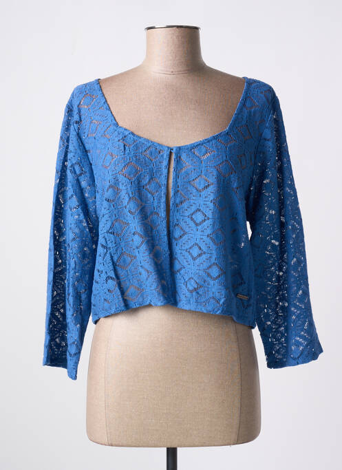 Veste casual bleu AGATHE & LOUISE pour femme