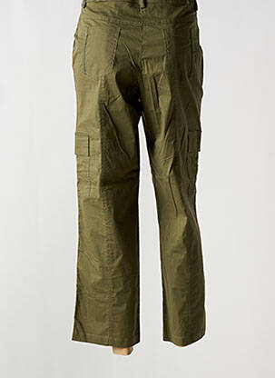 Pantalon cargo poches taille normale vert AGATHE & LOUISE femme