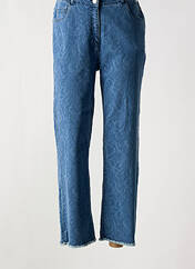 Jeans coupe droite bleu AGATHE & LOUISE pour femme seconde vue