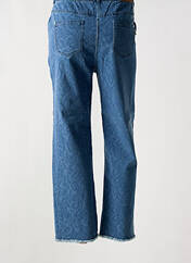 Jeans coupe droite bleu AGATHE & LOUISE pour femme seconde vue