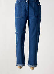 Jeans coupe droite bleu AGATHE & LOUISE pour femme seconde vue