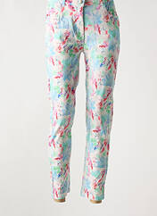 Jeans coupe slim bleu AGATHE & LOUISE pour femme seconde vue