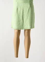 Jupe courte vert AGATHE & LOUISE pour femme seconde vue