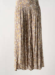 Jupe longue beige AGATHE & LOUISE pour femme seconde vue