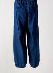 Pantalon cargo bleu AGATHE & LOUISE pour femme seconde vue