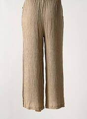 Pantalon large beige AGATHE & LOUISE pour femme seconde vue